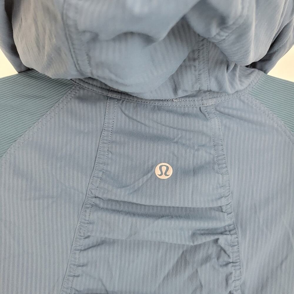 Lululemon Petrol Blue Rib Sleeve Dance Studio Jacket 4 - Picture 10 of 16